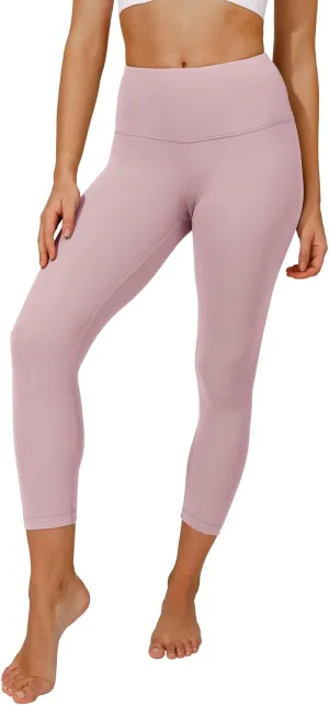 Yogalicious High Waist Buttery Soft Lightweight Capri Leggings High Rise Workout Yoga Pants for Women