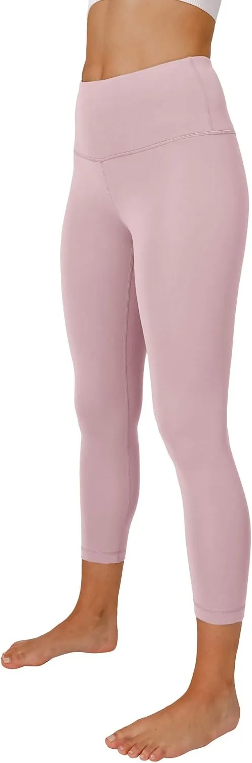 Yogalicious High Waist Buttery Soft Lightweight Capri Leggings High Rise Workout Yoga Pants for Women