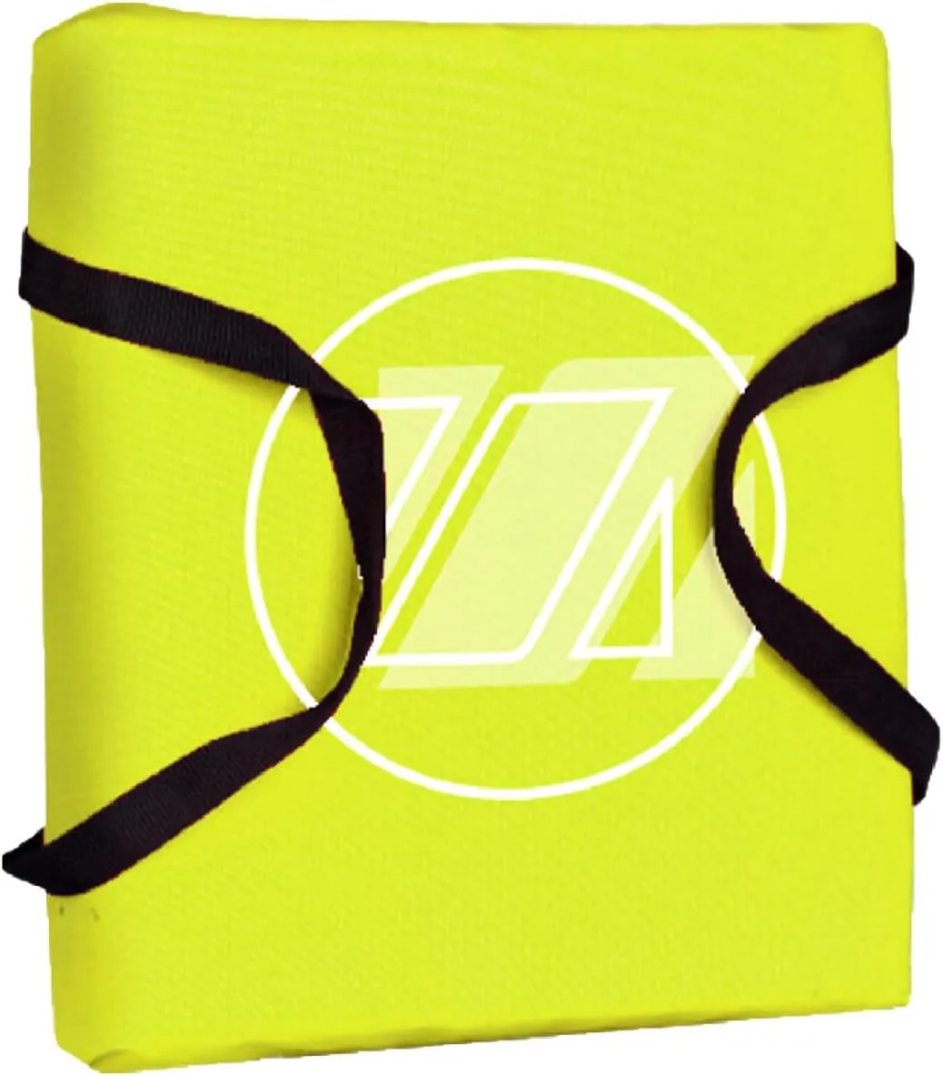 ZUP Throwable Boat Flotation Cushion, USCG Approved Type IV Utility Life Preserver Foam Seat Cushion for Boats, Kayaks & Canoes