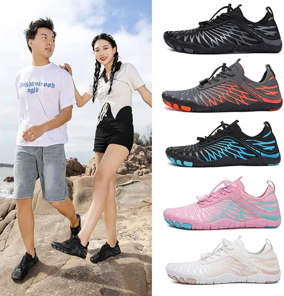 Zureto Copper Grounding Shoes for Women Neuropathy, Hike Barefoot Shoes with Copper, Wide Toe Soft Comfortable
