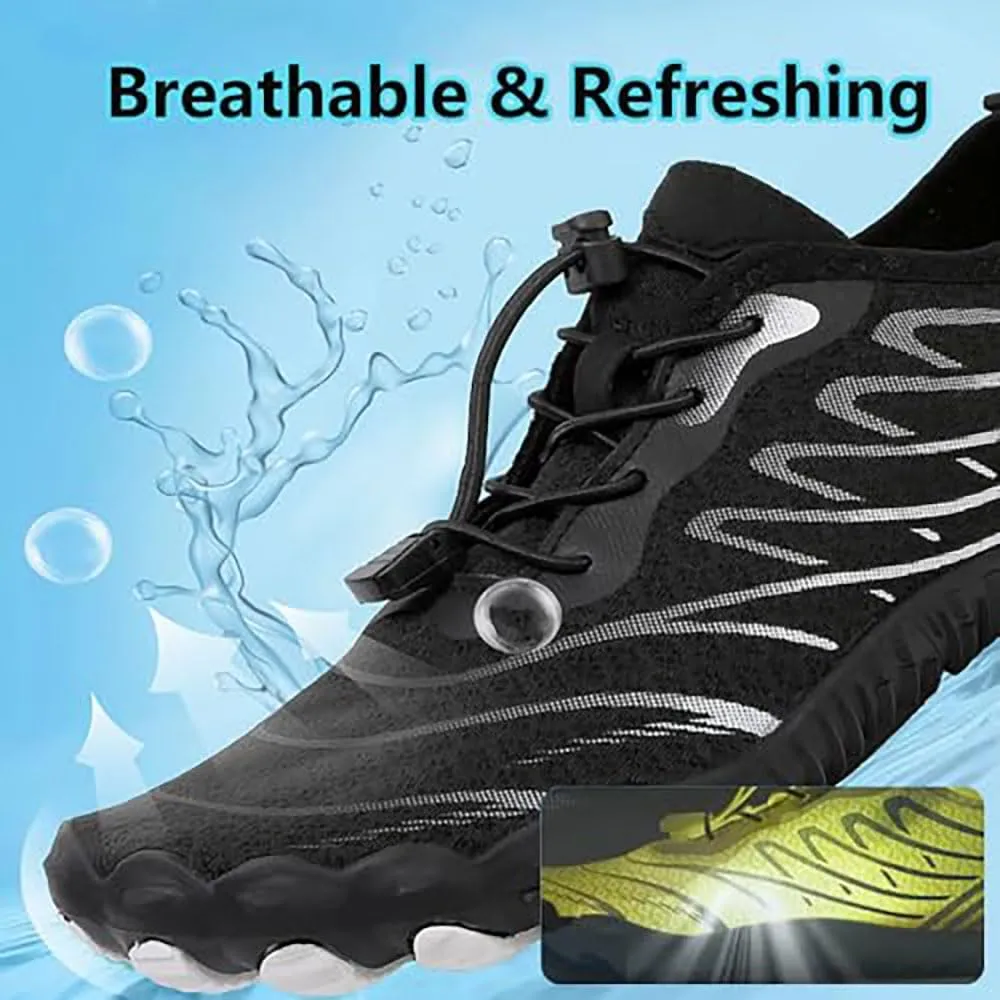 Zureto Copper Grounding Shoes for Women Neuropathy, Hike Barefoot Shoes with Copper, Wide Toe Soft Comfortable